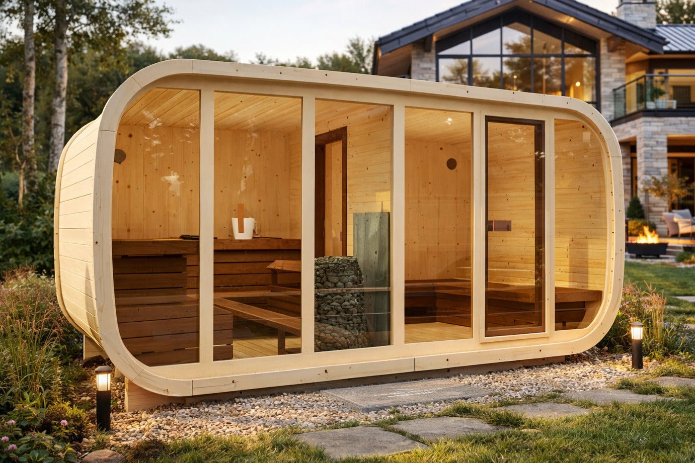Kelohus Fjell — stor sauna med eget garderoberom for 8–10 personer fra Kelohus