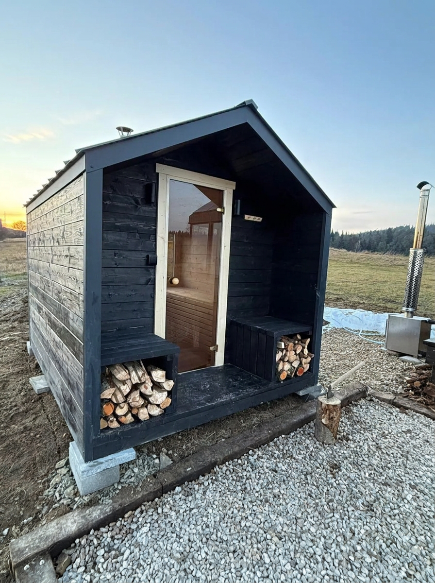Kelohus Furu — stor sauna med åpen terrasseløsning for 6–8 personer fra Kelohus