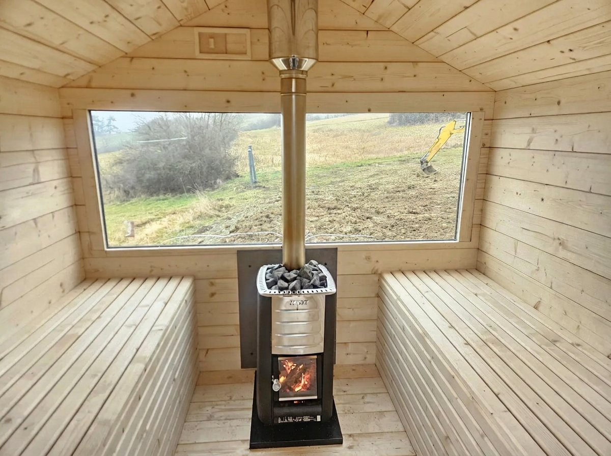 Kelohus Furu — stor sauna med åpen terrasseløsning for 6–8 personer fra Kelohus, bilde 4 av 4