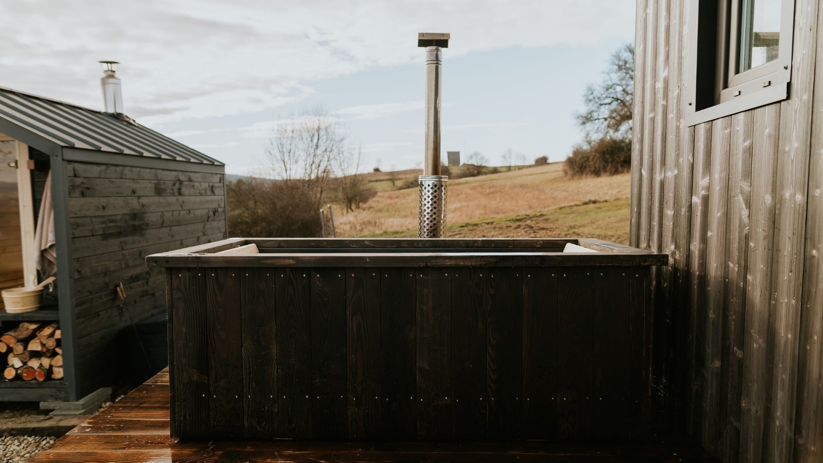 Kelohus Duo — vedfyrt sauna med skorstein for 2 personer fra Kelohus, bilde 5 av 5